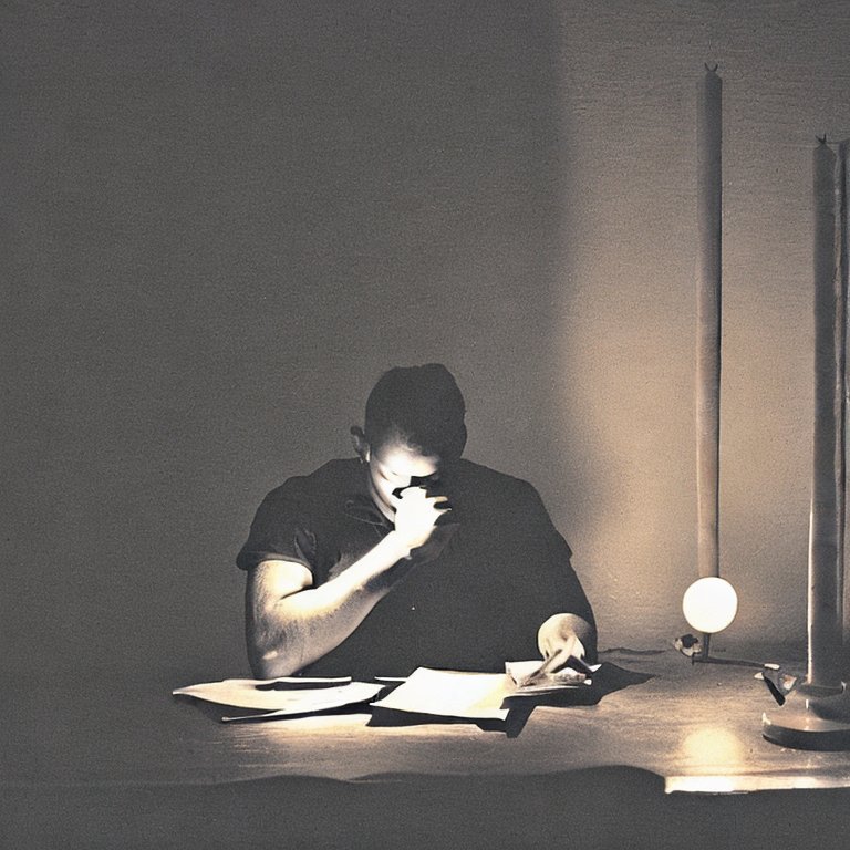 Gary working